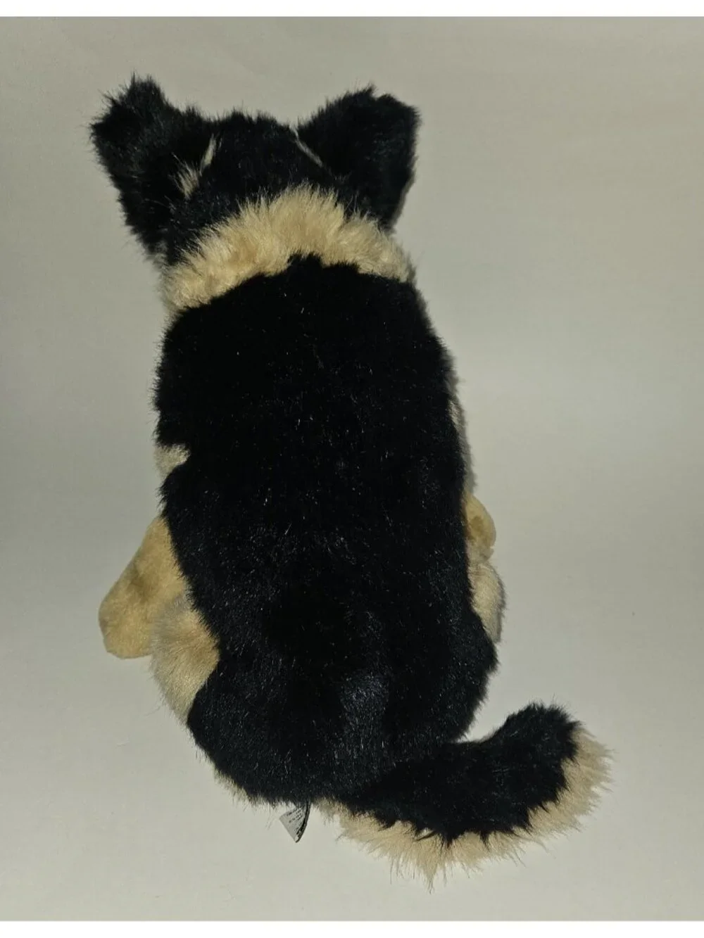 VTG 1992 Geoffrey Toys R Us Brown Black Dog Plush Realistic 11